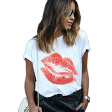 Carica l'immagine nel visualizzatore di Gallery, Plus XXXL Size Lovers The King His Queen Back Printed Tee shirts Harajuku Couple Hipster T shirt Tops