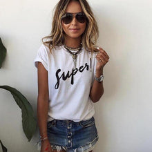 Carica l'immagine nel visualizzatore di Gallery, Plus XXXL Size Lovers The King His Queen Back Printed Tee shirts Harajuku Couple Hipster T shirt Tops