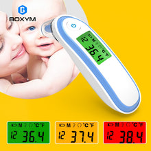Carica l'immagine nel visualizzatore di Gallery, BOXYM Medical Household Infrared Fever Thermometer Digital Baby Adult Non-contact Laser Body Temperature Ear Thermometer CE FDA
