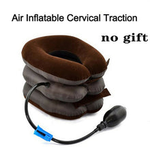 Carica l'immagine nel visualizzatore di Gallery, Neck Tractor Inflatable Air Cervical Traction Device Support Collar Vertebra Orthopedics Massage Relaxation Brace