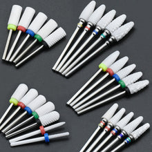 Carica l'immagine nel visualizzatore di Gallery, Timistory Ceramic Nail Drill Bit Electric Nail Milling Cutter for Manicure Pedicure Nail Art Accessoires Tool Remove Nail Polish