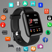 Carica l'immagine nel visualizzatore di Gallery, Digital Smart sport watch men's watches digital led electronic wristwatch Bluetooth fitness wristwatch women kids hours hodinky