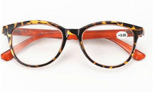 Carica l'immagine nel visualizzatore di Gallery, Occhiali Da Lettura Leopard Print Lady For Cat Eye Reading Glasses Spring Hinges Plastic Oculos De Grau + 1.0 1.5 2.0 2.5 3 3.5