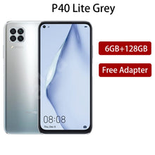Carica l'immagine nel visualizzatore di Gallery, HUAWEI Hisilicon Kirin 810Octa Core P40 Lite/P40 Lite E 6GB 128GB Smartphone 48MP AI Cameras 6.4'' FHD Screen 40W QCС мартфоны