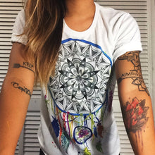 Carica l'immagine nel visualizzatore di Gallery, Nothing Letter Rose Print Harajuku White Hip-hop Shirts Camis New Summer Short Sleeve Casual Clothing Punk Rock Tank Tops Female