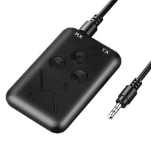Carica l'immagine nel visualizzatore di Gallery, Bluetooth Adapter 2 in 1 Stereo 3.5mm Audio Music Wireless Transmitter Receiver Adapter For Car Headphones Stereo Mobile phone