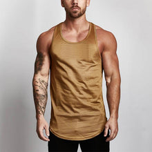 Carica l'immagine nel visualizzatore di Gallery, Muscleguys Men's Mesh Tank Tops Fitness Clothing 2019 Summer Muscle Vest Gyms Stringer Tanktop Canottiere Bodybuiding Sleeveless
