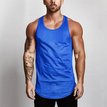 Carica l'immagine nel visualizzatore di Gallery, Muscleguys Men's Mesh Tank Tops Fitness Clothing 2019 Summer Muscle Vest Gyms Stringer Tanktop Canottiere Bodybuiding Sleeveless
