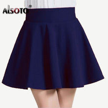 Carica l'immagine nel visualizzatore di Gallery, New 2019 Summer sexy Skirt for Girl Korean cute Short Skater Fashion female mini Skirt Women Clothing saia Bottoms jupe faldas
