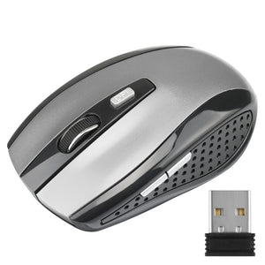 3 Adjustable DPI 2.4G Wireless Gaming Mouse 6 Buttons Laptop Notebook PC Cordless Optical Game Mice For PC Laptop Computer Mouse