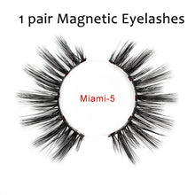 Carica l'immagine nel visualizzatore di Gallery, Double Layer Magnetic False Eyelashes &amp; Magnetic Eyeliner 5 Magnets Natural Soft Fake Eyelashes Extension 2 Pairs with Tweezers
