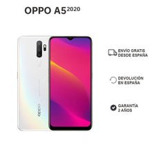 Carica l'immagine nel visualizzatore di Gallery, OPPO A5 2020 3GB/64GB, Smartphone, 6.5 "HD screen, 4 rear cameras, 5000 mAh, Dual SIM, Reversible charge, 2 year warranty
