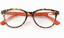 Carica l&#39;immagine nel visualizzatore di Gallery, Occhiali Da Lettura Leopard Print Lady For Cat Eye Reading Glasses Spring Hinges Plastic Oculos De Grau + 1.0 1.5 2.0 2.5 3 3.5
