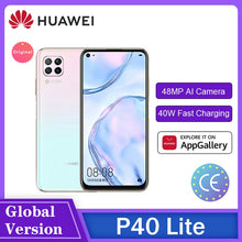 Carica l'immagine nel visualizzatore di Gallery, HUAWEI Hisilicon Kirin 810Octa Core P40 Lite/P40 Lite E 6GB 128GB Smartphone 48MP AI Cameras 6.4'' FHD Screen 40W QCС мартфоны
