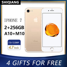 Carica l'immagine nel visualizzatore di Gallery, Used Original Unlocked Apple iPhone 7 iOS Cell Phones 4.7” 2GB RAM 32/128/256GB ROM 4G LTE Touch ID Cell phones A10 Smartphones
