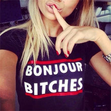 Carica l'immagine nel visualizzatore di Gallery, Nothing Letter Rose Print Harajuku White Hip-hop Shirts Camis New Summer Short Sleeve Casual Clothing Punk Rock Tank Tops Female
