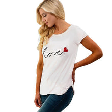 Carica l'immagine nel visualizzatore di Gallery, Nothing Letter Rose Print Harajuku White Hip-hop Shirts Camis New Summer Short Sleeve Casual Clothing Punk Rock Tank Tops Female
