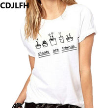 Carica l'immagine nel visualizzatore di Gallery, Nothing Letter Rose Print Harajuku White Hip-hop Shirts Camis New Summer Short Sleeve Casual Clothing Punk Rock Tank Tops Female

