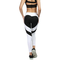 Carica l'immagine nel visualizzatore di Gallery, [AoSheng] Plus Size XXXL Women Fitness Heart Shape Leggings Seamless Leggings Femme Summer Workout Running Leggings
