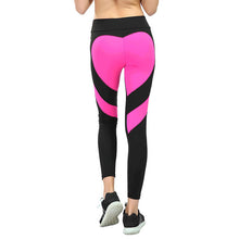Carica l'immagine nel visualizzatore di Gallery, [AoSheng] Plus Size XXXL Women Fitness Heart Shape Leggings Seamless Leggings Femme Summer Workout Running Leggings
