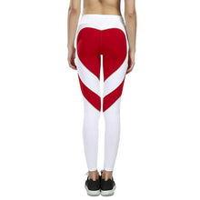 Carica l'immagine nel visualizzatore di Gallery, [AoSheng] Plus Size XXXL Women Fitness Heart Shape Leggings Seamless Leggings Femme Summer Workout Running Leggings
