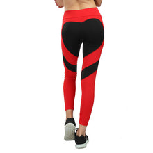 Carica l'immagine nel visualizzatore di Gallery, [AoSheng] Plus Size XXXL Women Fitness Heart Shape Leggings Seamless Leggings Femme Summer Workout Running Leggings
